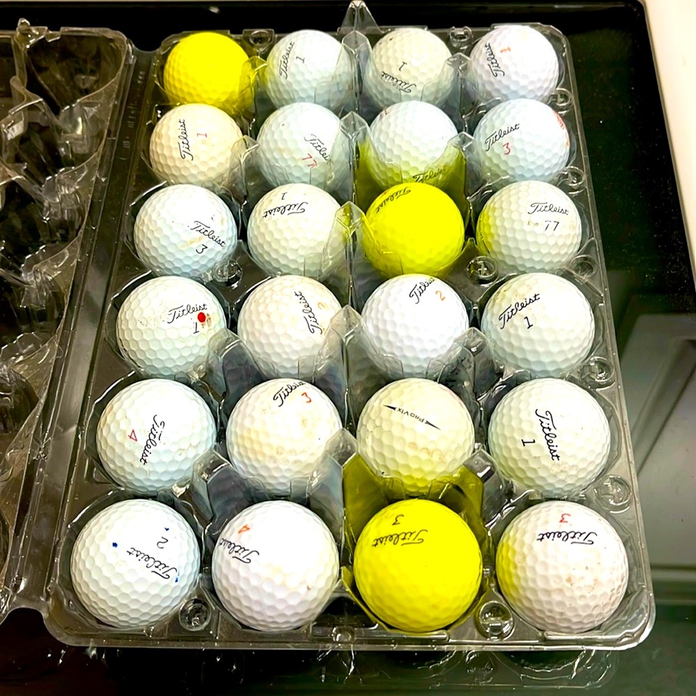 24 Titleist Balls